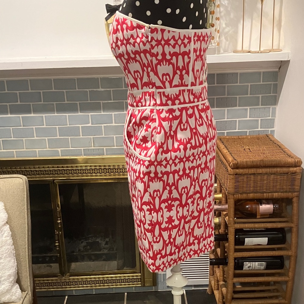 Laundry by Design Strapless Red and White Dress - Picture 3 of 5